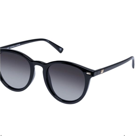 NWT Le Specs FIRE STARTER | BLACK Sunglasses - Picture 5 of 9